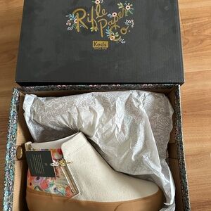 Rifle Paper Co x Keds Women's garden party Cream Floral Sneakers